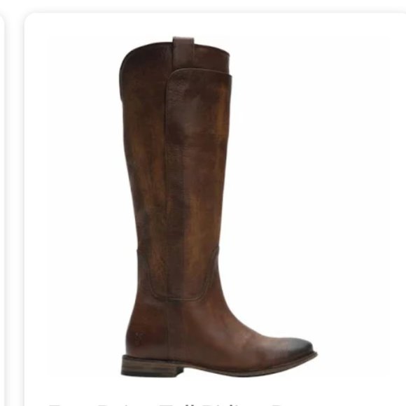 frye paige tall riding boot slate